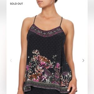 BNWT Camilla Restless Nights T Back shoe string top